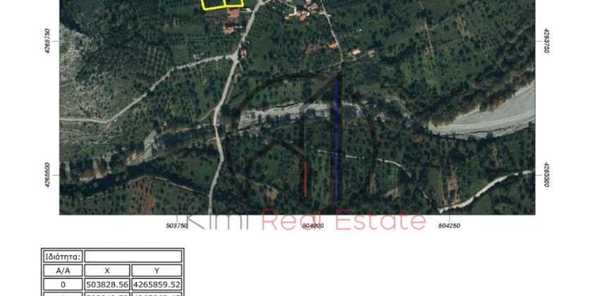 Βρύση-Πωλείται οικόπεδο 2758,13 τ.μ.