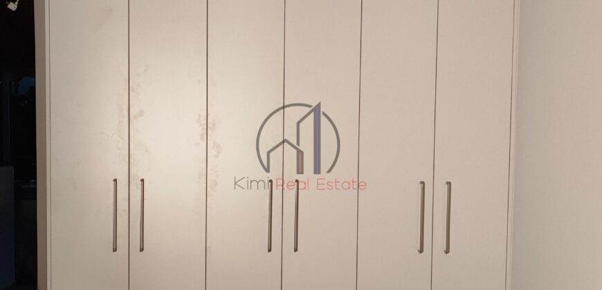 Κύμη – Ενοικιάζεται Γκαρσονιέρα 1ου ορόφου 41 τ.μ. με βεράντα 30τμ.