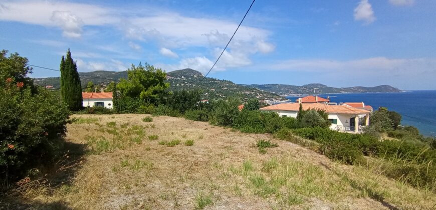 Πλατάνα-Πωλείται οικόπεδο 741,53 τ.μ. με απεριόριστη θέα στο Αιγαίο